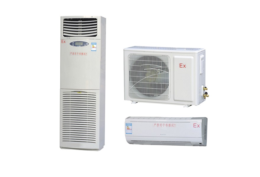 BK series explosion-proof air conditioner &mdash; split floor-standing indoor unit, outdoor condensing unit and split wall-mounted indoor unit