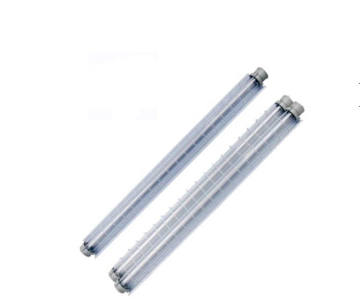 BPY flameproof explosion-proof fluorescent light with clear tube guards
