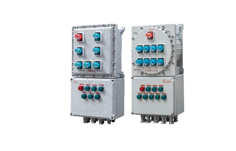 BXM(D) series explosion-proof distribution box with rotary switch, push-buttons and indicator lights