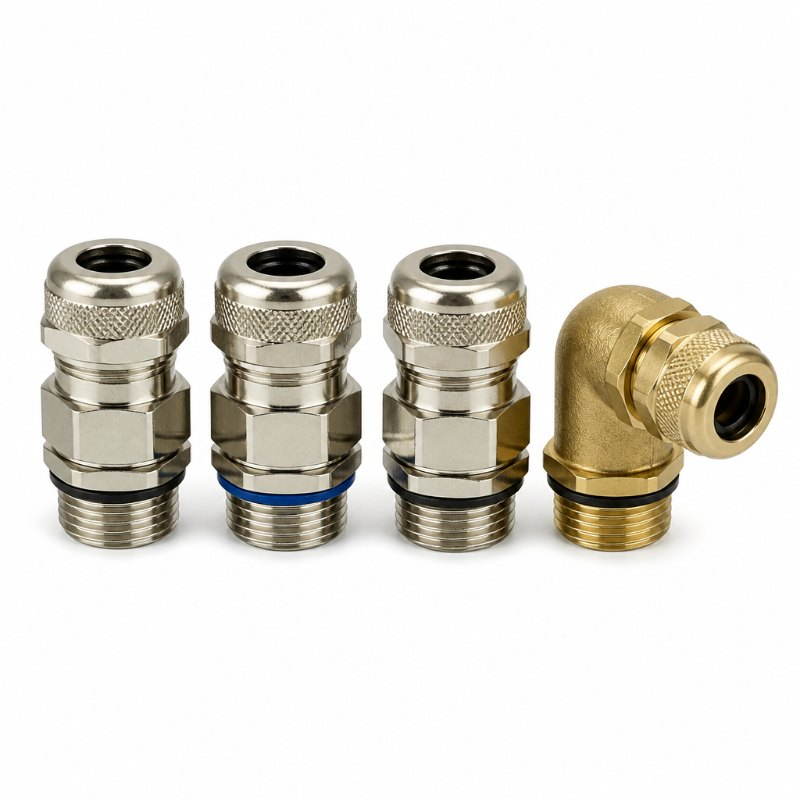 Explosion-proof cable glands and conduit fittings
