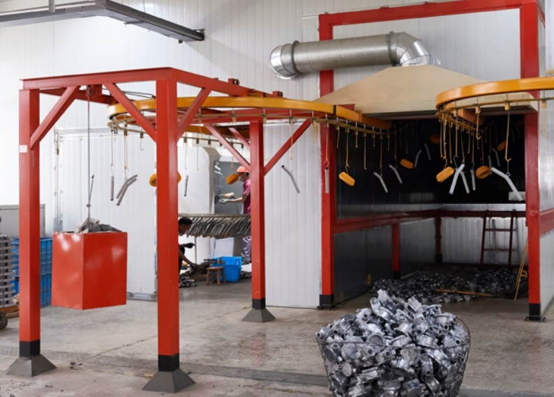 Anti-static and anti-corrosion coating line for explosion-proof enclosures at JoeAn