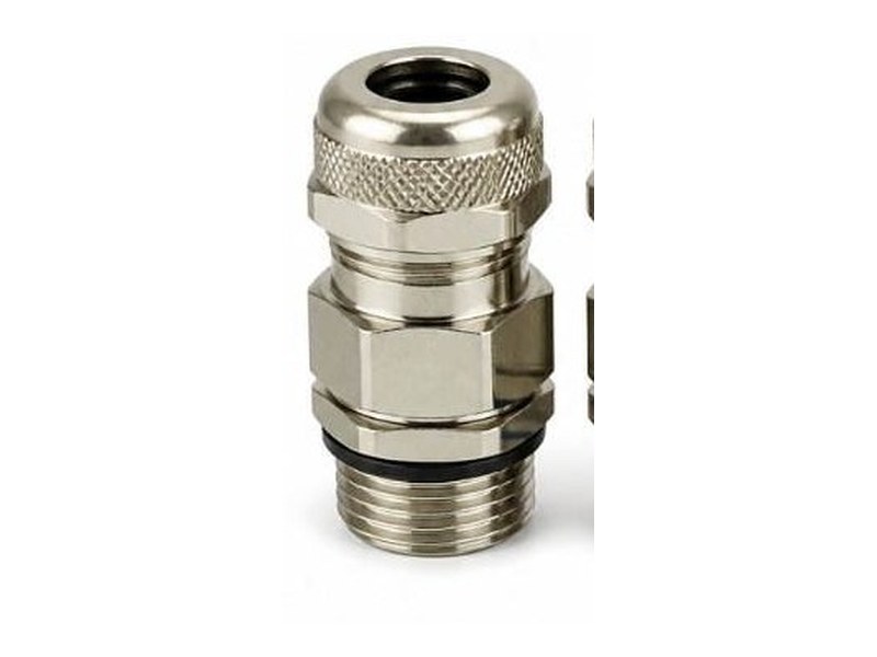 Nickel-plated brass explosion-proof cable gland Ex d Ex e - JoeAn conduit fittings