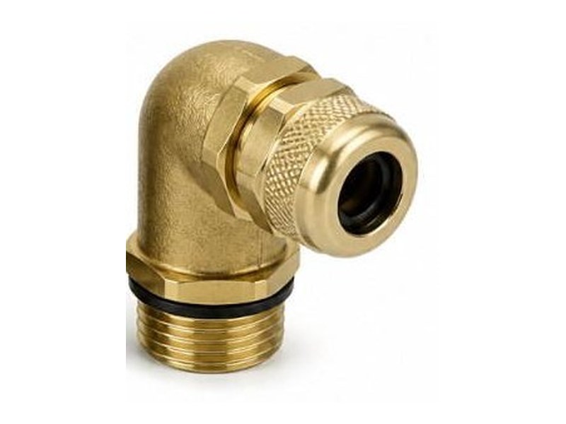 Brass 90-degree elbow explosion-proof cable gland - JoeAn conduit fittings